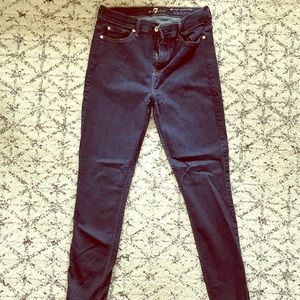 Seven for All Mankind High Waist Ankle Skinny